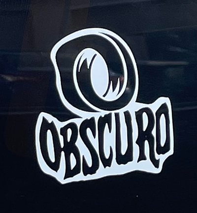 The Original Obscuro Die cut Decal