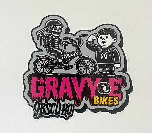 Gravy E Bikes Decal