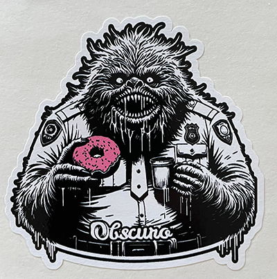 MMM Donut Decal